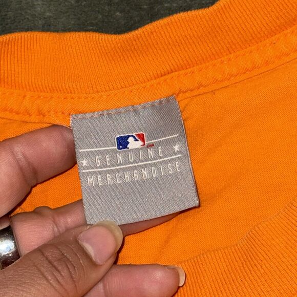 Genuine Merchandise T Shirt Men's XL Orange Detroit Tigers Tee 100% Cotton - Picture 5 of 7